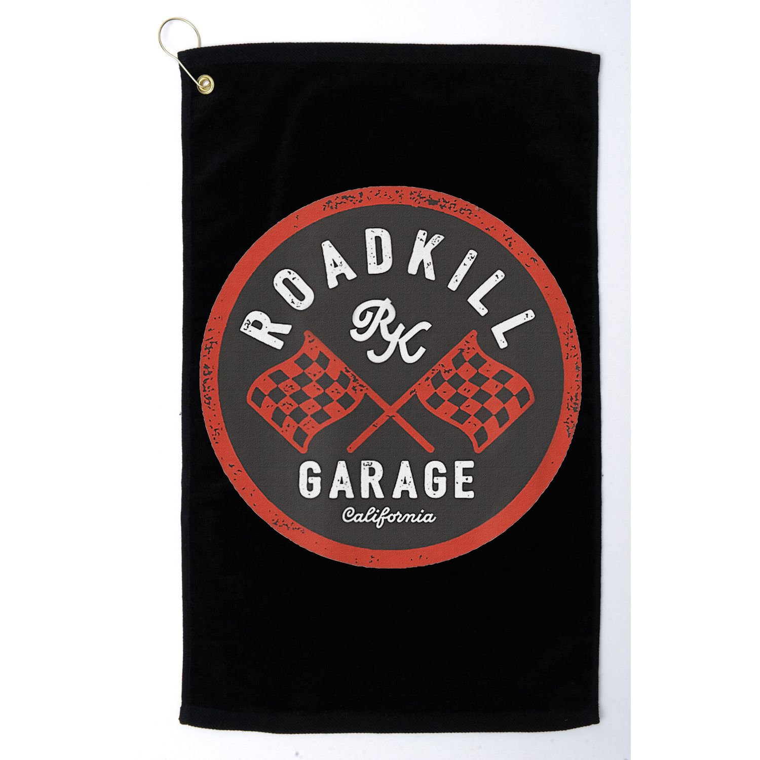 Roadkill Garage Flags Golf Towel