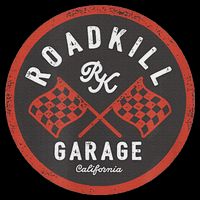 Roadkill Garage Flags Cropped Pullover Crew