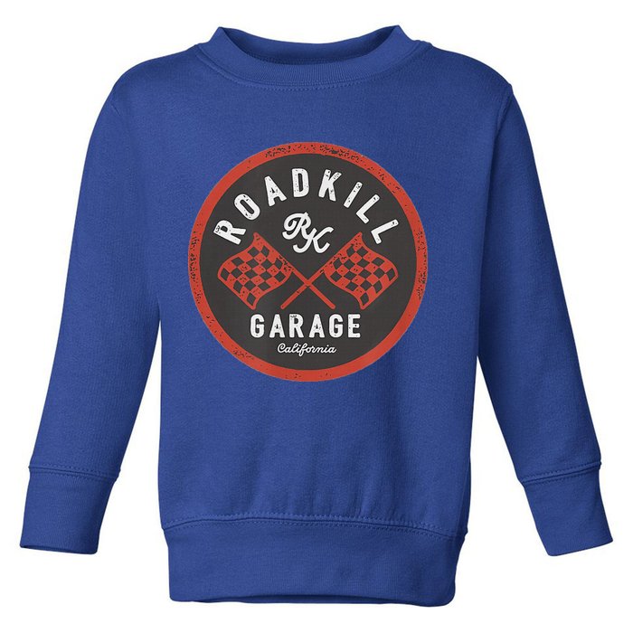 Roadkill Garage Flags Toddler Sweatshirt