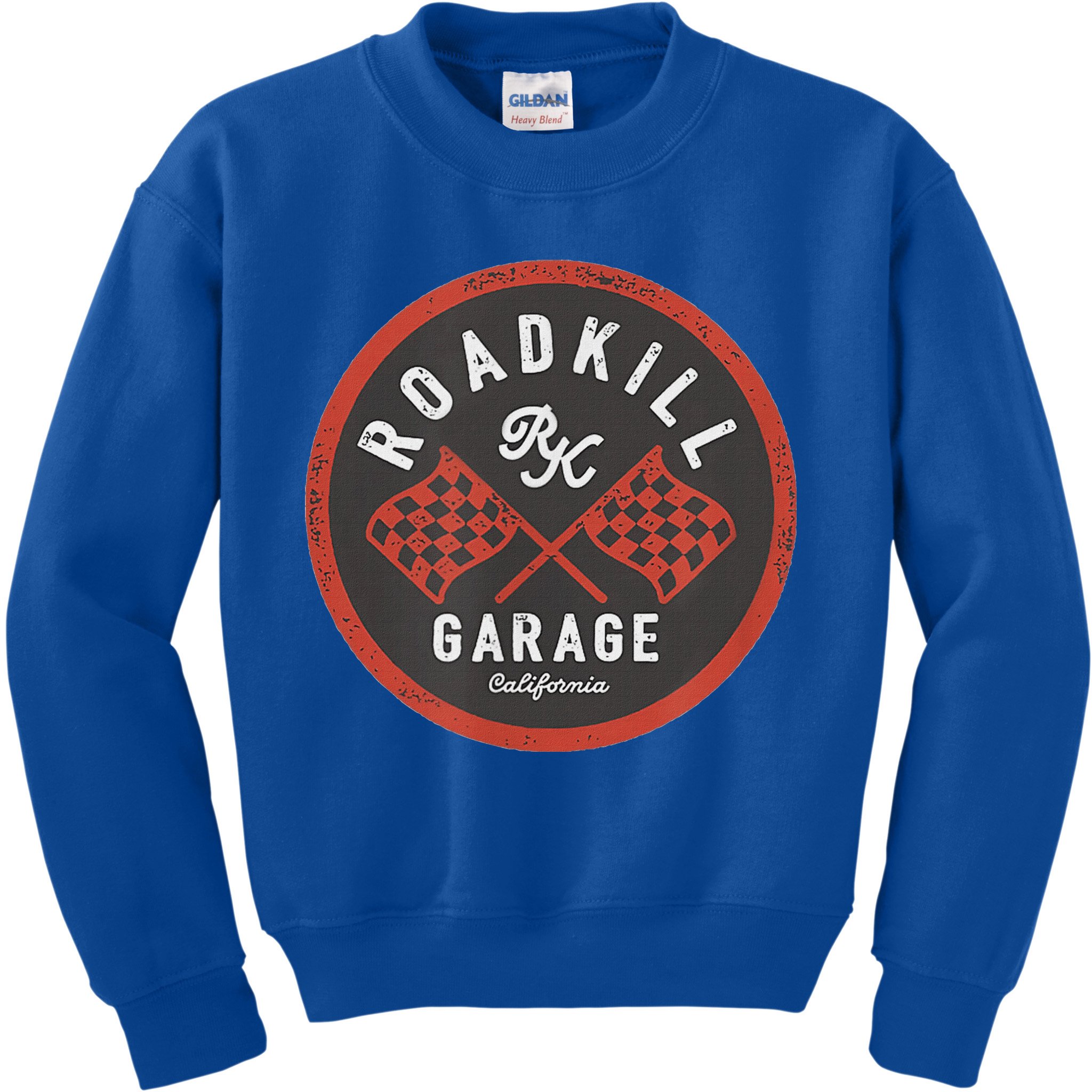 Roadkill Garage Flags Kids Sweatshirt