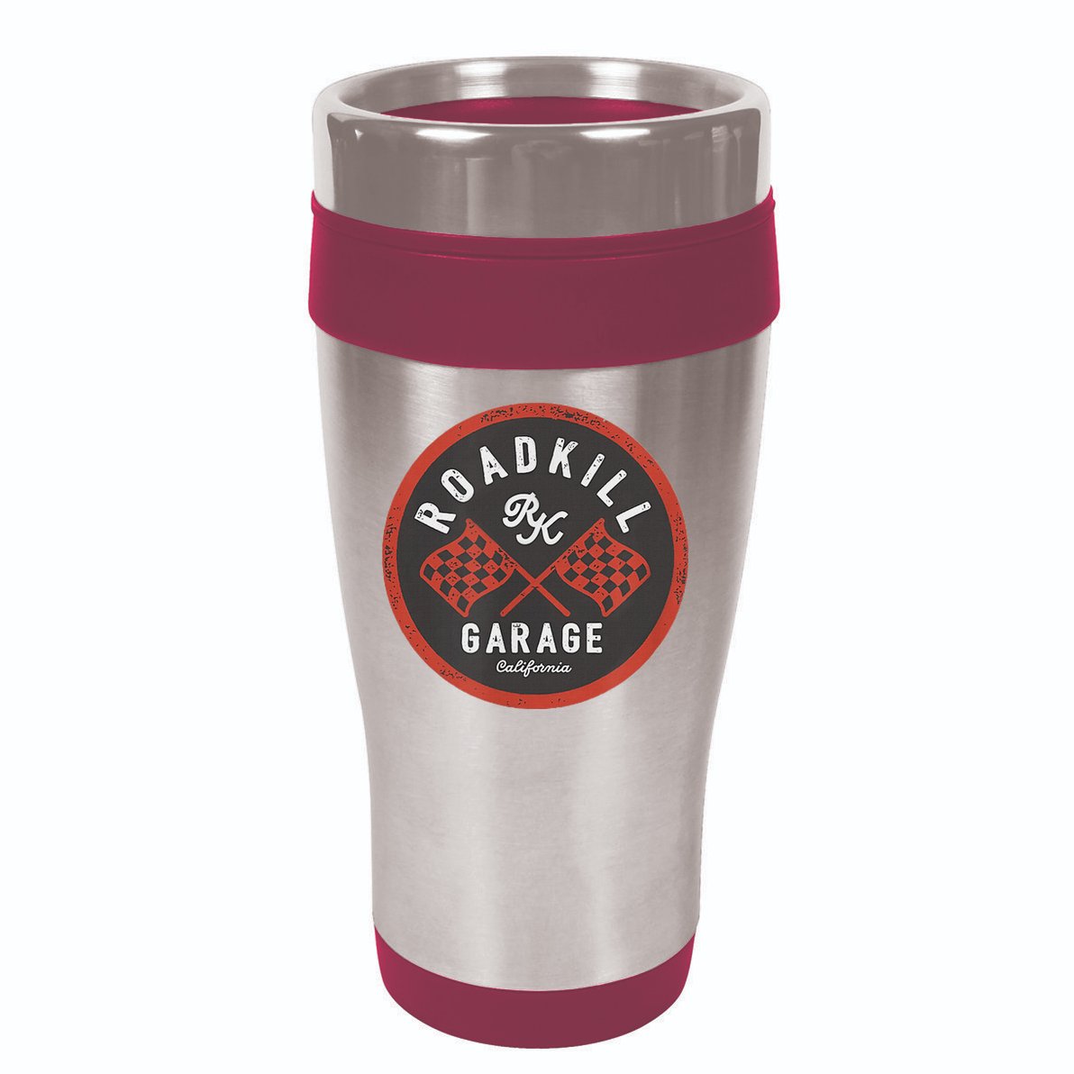 Roadkill Garage Flags 16oz Travel Tumbler