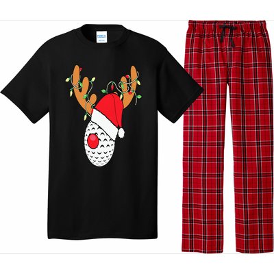 Reindeer Golf Funny Christmas Gifts Golf Clubs Pajama Set