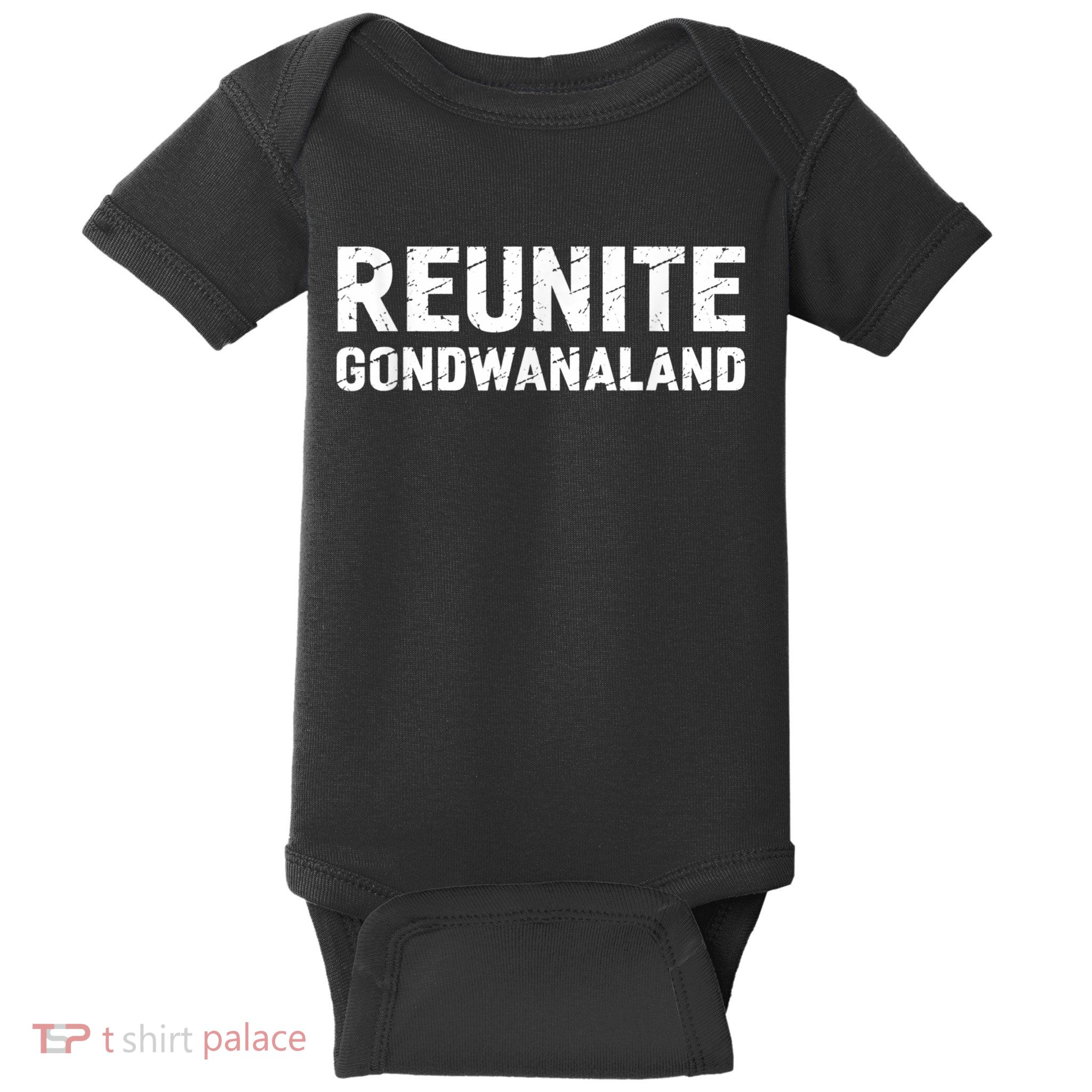 Reunite Gondwanaland Funny Geology Geologist Science Baby Bodysuit