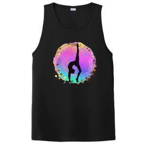 Rainbow Gymnastics Girl Women Gymnasts Handstand Athlete PosiCharge Competitor Tank