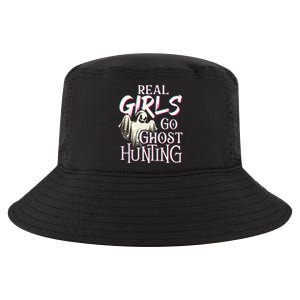 Real Girl Go Ghost Hunting Paranormal Halloween Activity Cool Comfort Performance Bucket Hat