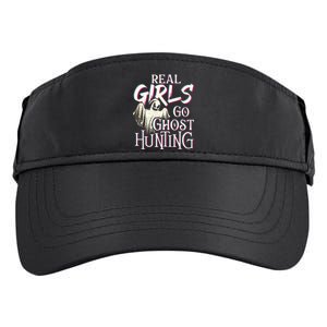 Real Girl Go Ghost Hunting Paranormal Halloween Activity Adult Drive Performance Visor