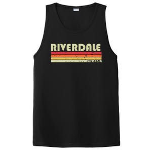 R.I.V.E.R.D.A.L.E Ga Georgia Funny City Home Roots PosiCharge Competitor Tank