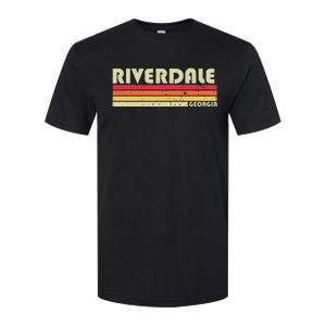 R.I.V.E.R.D.A.L.E Ga Georgia Funny City Home Roots Softstyle CVC T-Shirt