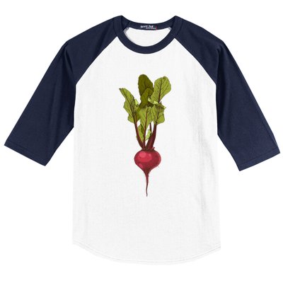 Radish Gardeners Garden Gift Baseball Sleeve Shirt