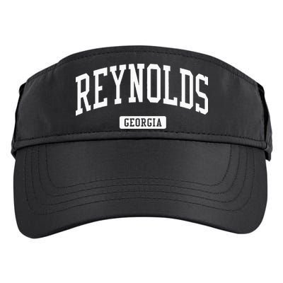 Reynolds Georgia Ga Vintage Athletic Sports Design Adult Drive Performance Visor