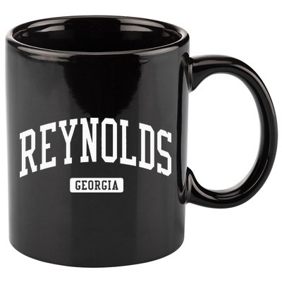 Reynolds Georgia Ga Vintage Athletic Sports Design 11oz C Handle Ceramic Mug