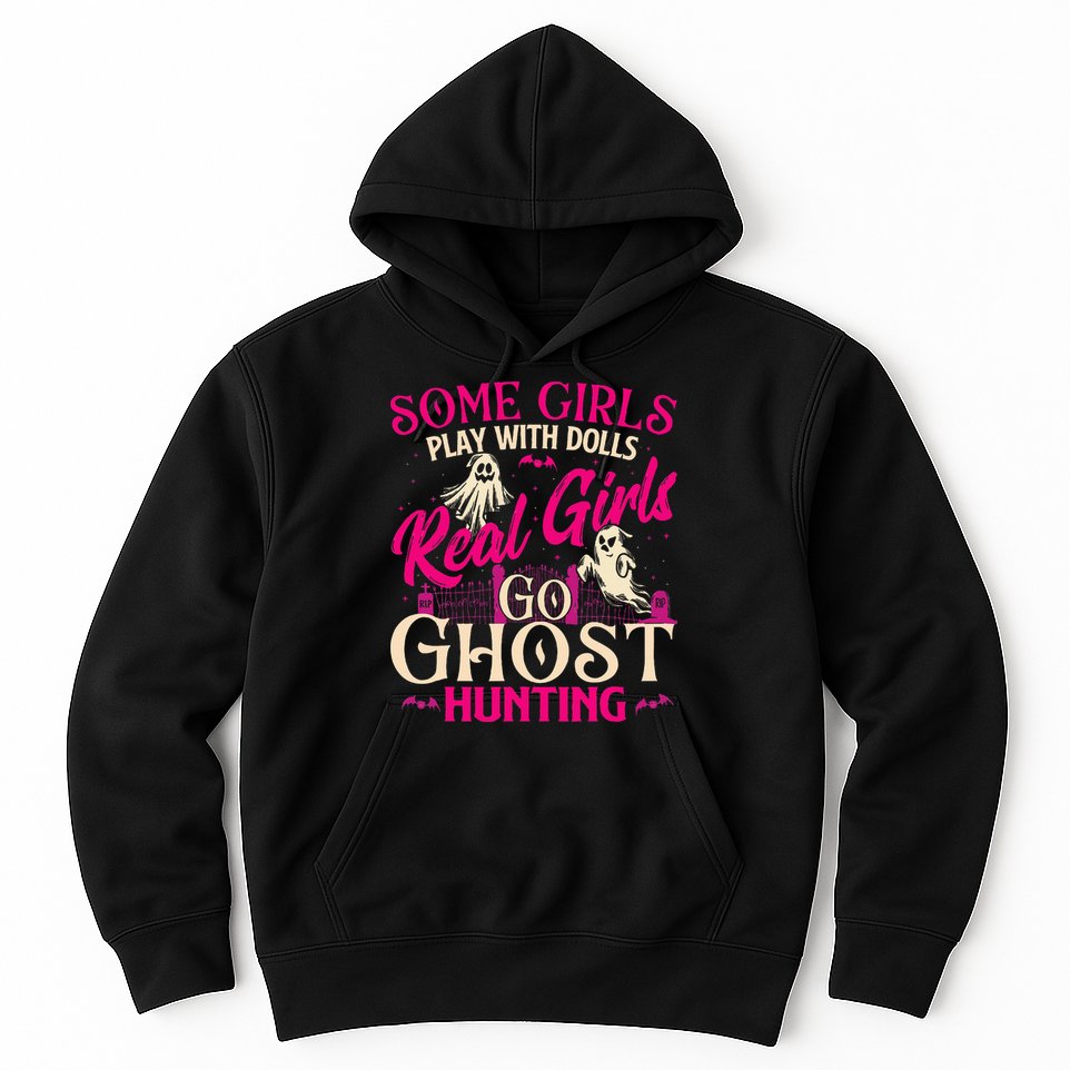 Real Go Ghost Hunting Ghosts Paranormal Researcher Hoodie