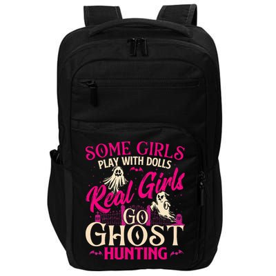 Real Go Ghost Hunting Ghosts Paranormal Researcher Impact Tech Backpack