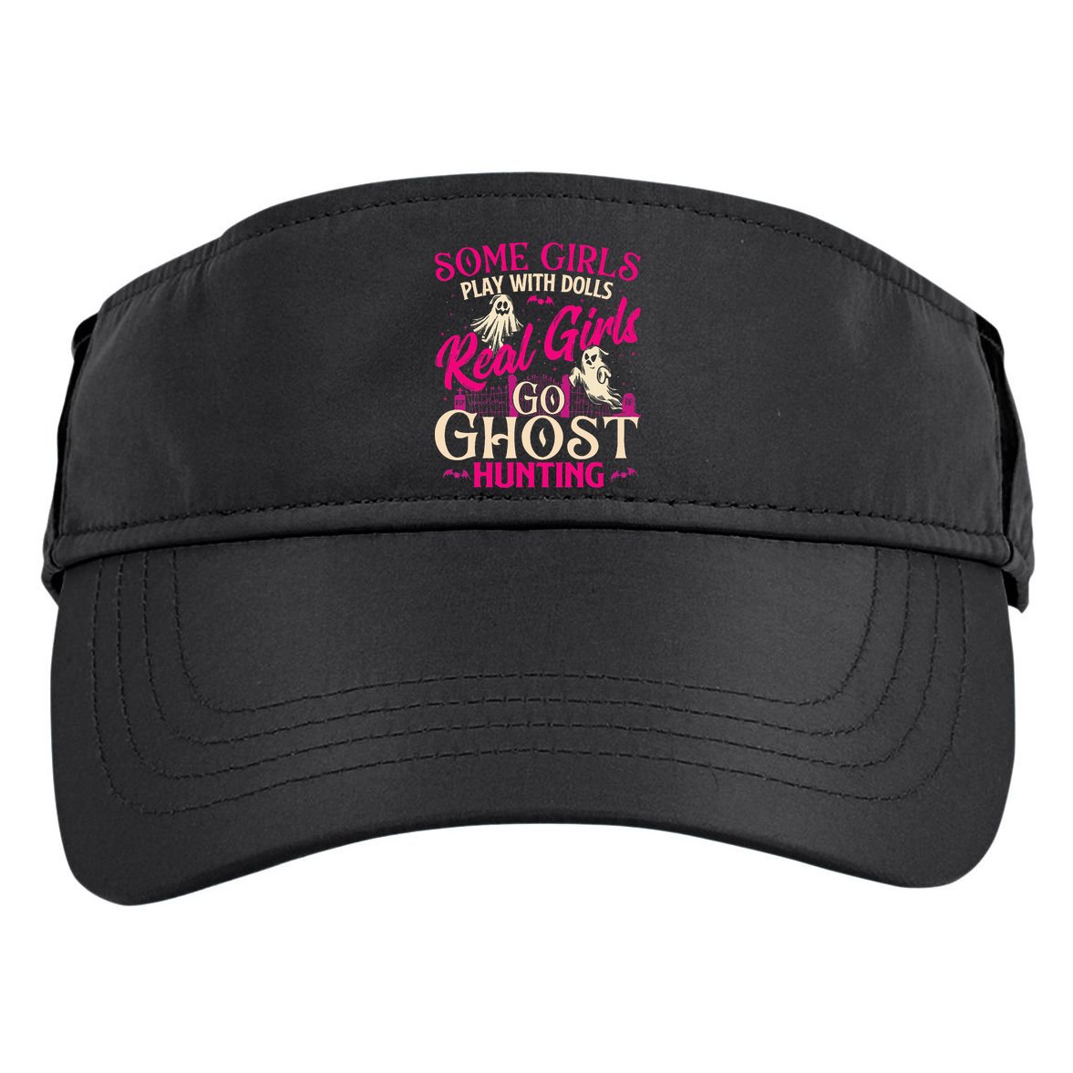 Real Go Ghost Hunting Ghosts Paranormal Researcher Adult Drive Performance Visor