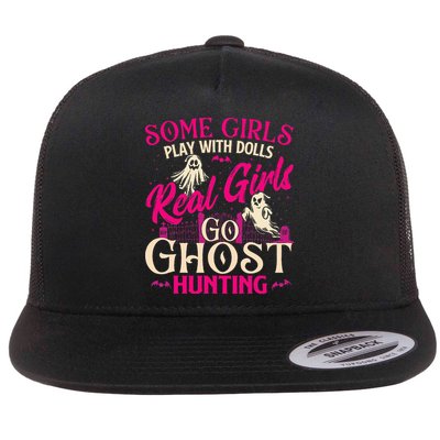 Real Go Ghost Hunting Ghosts Paranormal Researcher Flatbill Hat