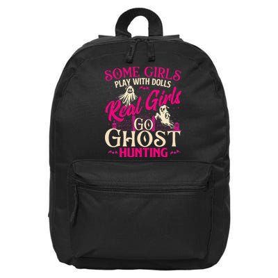 Real Go Ghost Hunting Ghosts Paranormal Researcher 16 in Basic Backpack