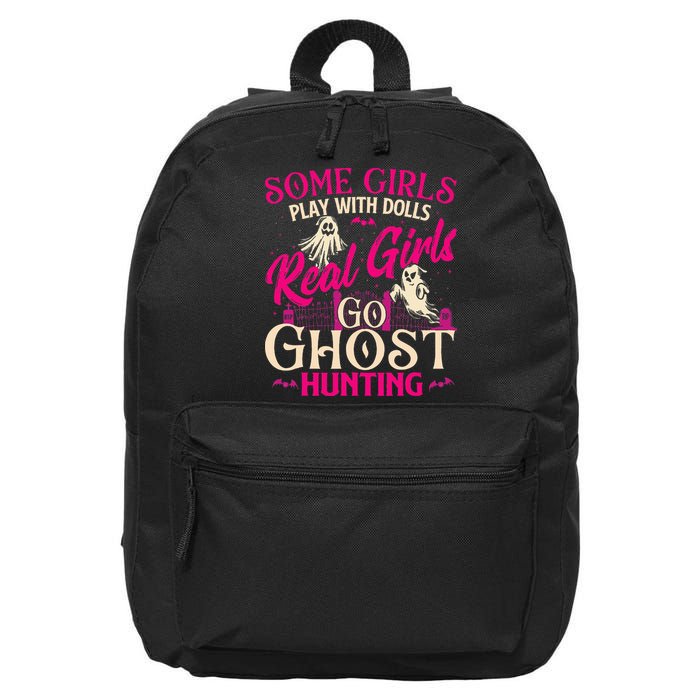 Real Go Ghost Hunting Ghosts Paranormal Researcher 16 in Basic Backpack