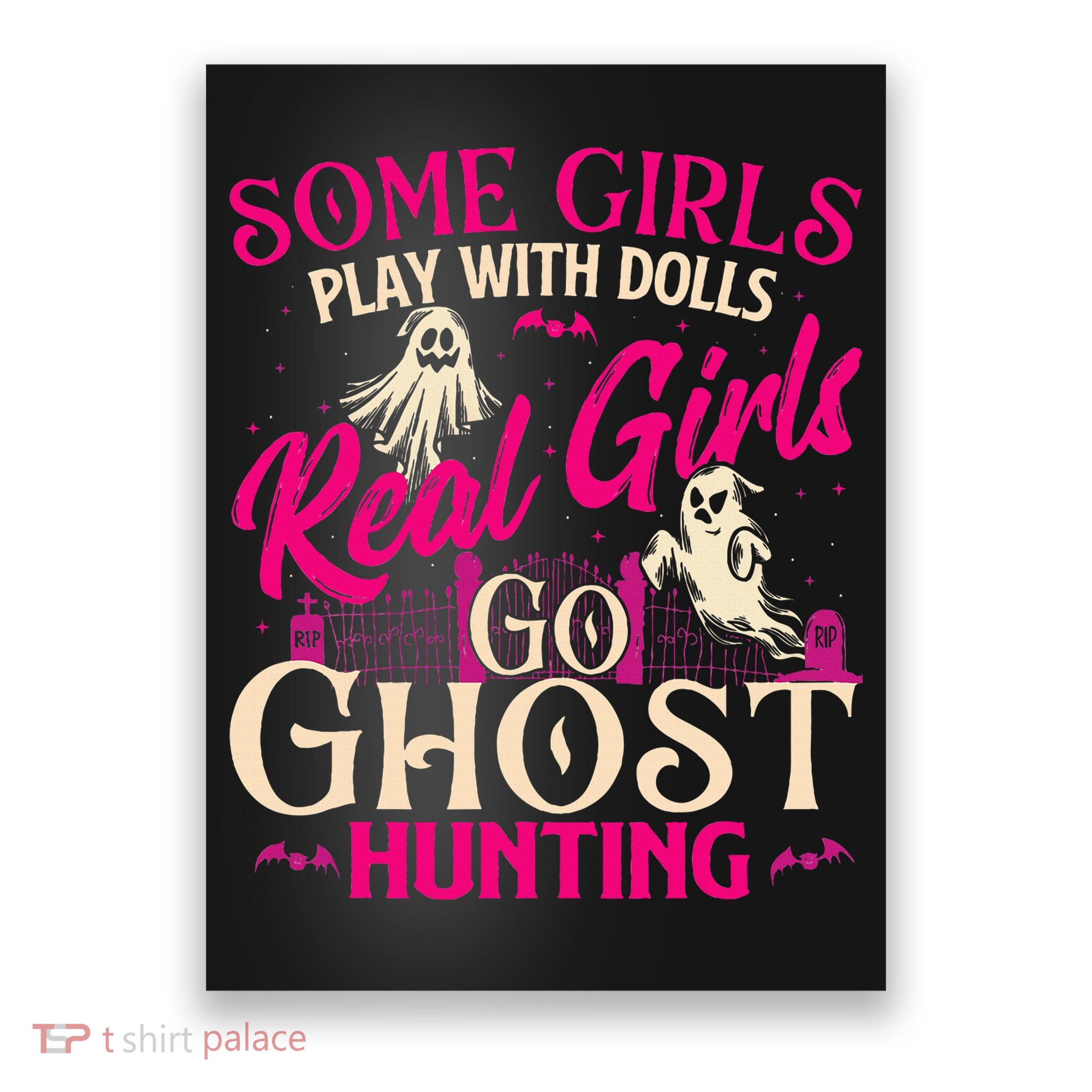 Real Go Ghost Hunting Ghosts Paranormal Researcher Poster