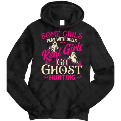 Real Go Ghost Hunting Ghosts Paranormal Researcher Tie Dye Hoodie