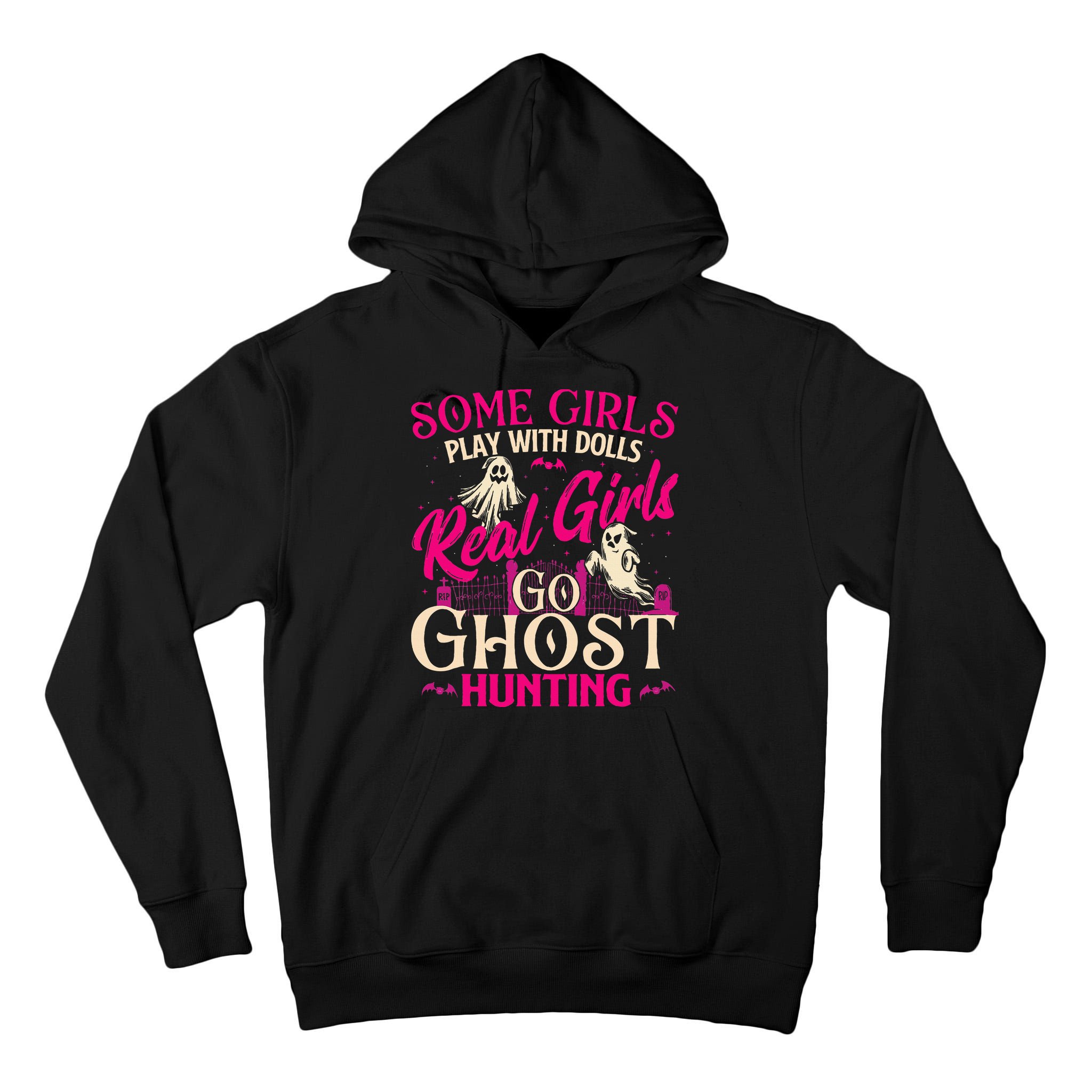 Real Go Ghost Hunting Ghosts Paranormal Researcher Tall Hoodie