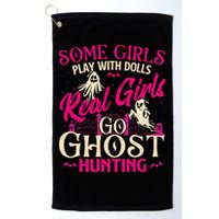 Real Go Ghost Hunting Ghosts Paranormal Researcher Golf Towel