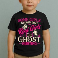 Real Go Ghost Hunting Ghosts Paranormal Researcher Toddler T-Shirt