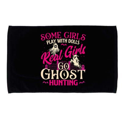 Real Go Ghost Hunting Ghosts Paranormal Researcher Microfiber Hand Towel