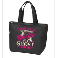 Real Go Ghost Hunting Ghosts Paranormal Researcher Zip Tote Bag