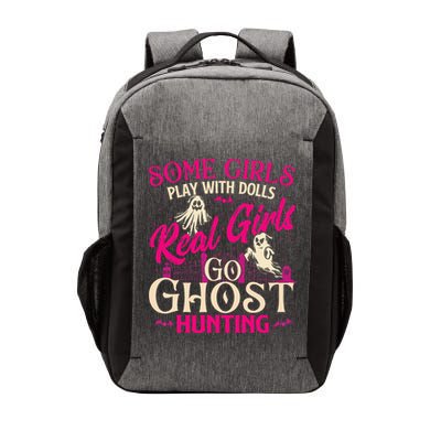 Real Go Ghost Hunting Ghosts Paranormal Researcher Vector Backpack