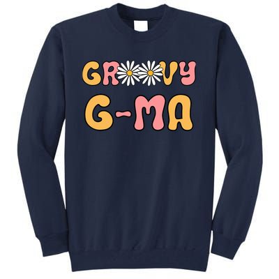 Retro Groovy Gma Grandma Hippie Family Matching Mothers Day Tall Sweatshirt