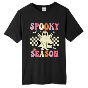 Retro Groovy Ghost Spooky Season Ghost Boo Halloween Costume Cute Gift Tall Fusion ChromaSoft Performance T-Shirt