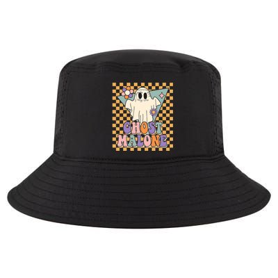 Retro Groovy Ghost Malone Funny Cute For Halloween Costume Cool Comfort Performance Bucket Hat