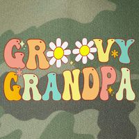 Retro Groovy Grandpa Birthday Matching Family Father's Day Legacy Tie Dye Trucker Hat