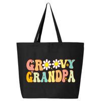 Retro Groovy Grandpa Birthday Matching Family Father's Day 25L Jumbo Tote