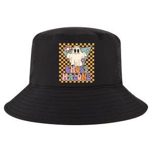 Retro Groovy Ghost Malone Funny Cute For Halloween Costume Cool Comfort Performance Bucket Hat