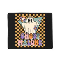 Retro Groovy Ghost Malone Funny Cute For Halloween Costume Mousepad