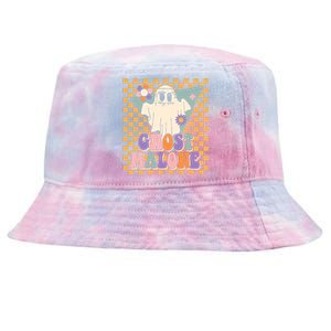 Retro Groovy Ghost Malone Funny Cute For Halloween Costume Tie-Dyed Bucket Hat