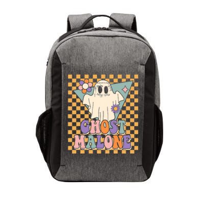 Retro Groovy Ghost Malone Funny Cute For Halloween Costume Vector Backpack