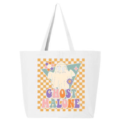 Retro Groovy Ghost Malone Funny Cute For Halloween Costume 25L Jumbo Tote