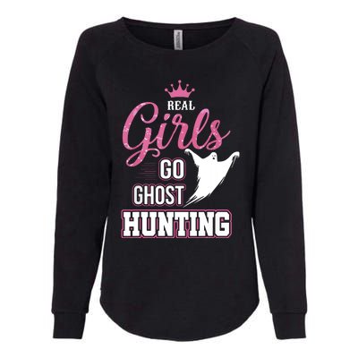 Real Go Ghost Hunting Gifts For Ghost Hunters Womens California Wash Sweatshirt