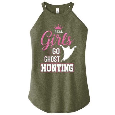 Real Go Ghost Hunting Gifts For Ghost Hunters Women's Perfect Tri Rocker Tank