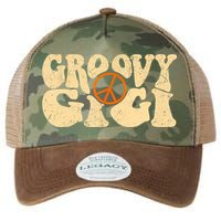 Retro Groovy Gigi Aesthetic Nostalgia 60's 70's Retro Gigi Legacy Tie Dye Trucker Hat