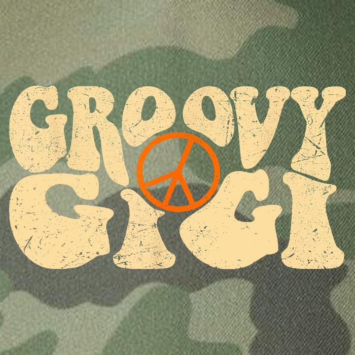 Retro Groovy Gigi Aesthetic Nostalgia 60's 70's Retro Gigi Legacy Tie Dye Trucker Hat