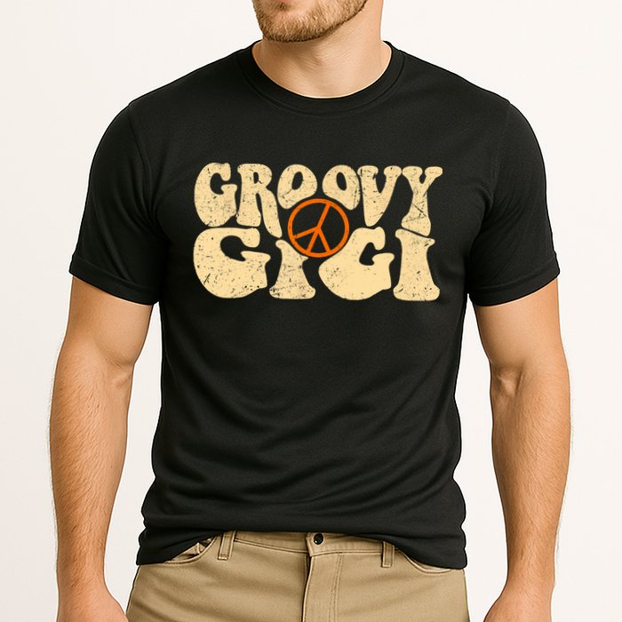Retro Groovy Gigi Aesthetic Nostalgia 60's 70's Retro Gigi Performance Shirt