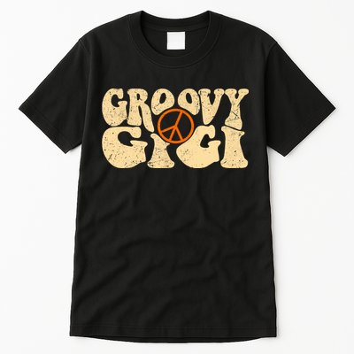 Retro Groovy Gigi Aesthetic Nostalgia 60's 70's Retro Gigi Tall T-Shirt