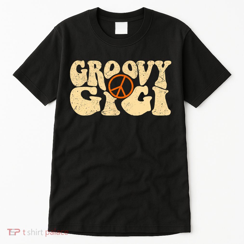 Retro Groovy Gigi Aesthetic Nostalgia 60's 70's Retro Gigi Tall T-Shirt