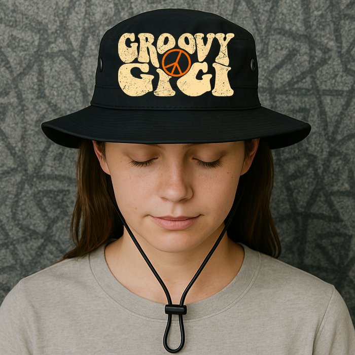 Retro Groovy Gigi Aesthetic Nostalgia 60's 70's Retro Gigi Bucket Hat