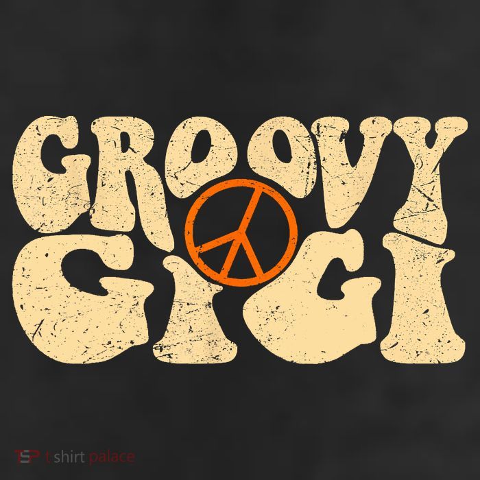 Retro Groovy Gigi Aesthetic Nostalgia 60's 70's Retro Gigi 11oz C Handle Ceramic Mug