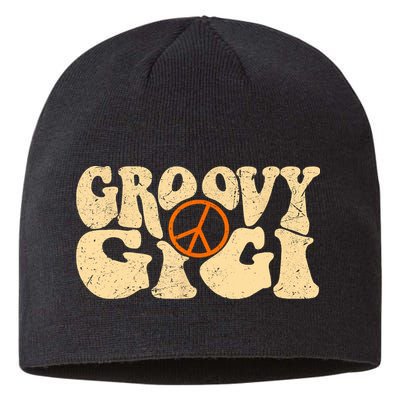 Retro Groovy Gigi Aesthetic Nostalgia 60's 70's Retro Gigi Sustainable Beanie