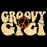 Retro Groovy Gigi Aesthetic Nostalgia 60's 70's Retro Gigi 16 in Basic Backpack